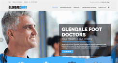Desktop Screenshot of glendalefootdoctor.com